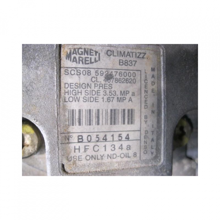 COMPRESOR AC FIAT DOBLO 1.9 JTD BRAVO 1.