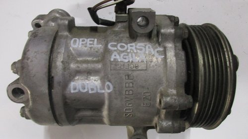 COMPRESOR AC FIAT DOBLO OPEL AGILA CORSA C CO