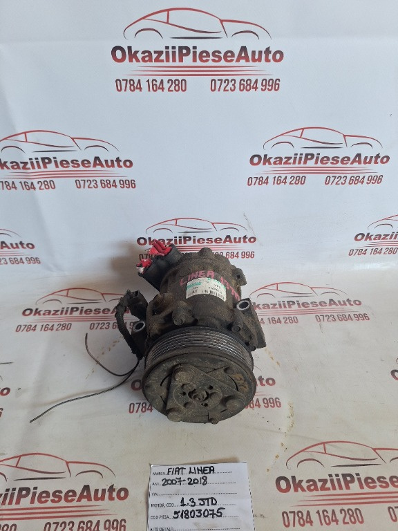 COMPRESOR AC FIAT LINEA 1.3 JTD 51803075