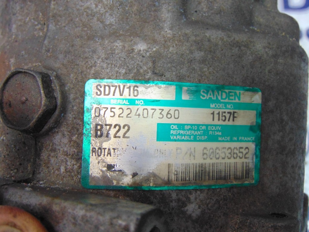 COMPRESOR AC FIAT MULTIPLA 1.9JTD COD 60