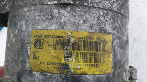 Compresor AC Ford Mondeo MK4 Fusion S-Max 1.8 2.0 TDCI 6G91-19D629-GC 6G91 19D629 GC