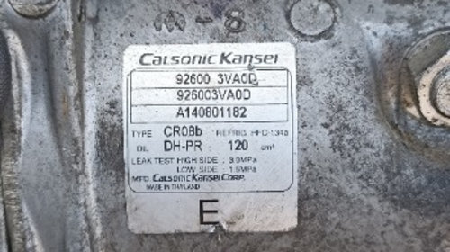 Compresor AC Nissan Note, 1.2, 926003VA0D