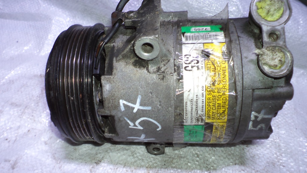 Compresor ac opel agila , opel corsa c, cod delphi 13197255 gs2