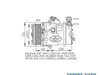 Compresor ac Opel ASTRA G limuzina (F69_) 1998-2009 #2 09132922