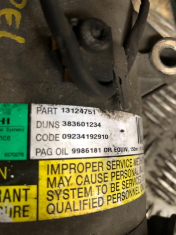 Compresor Ac Opel Astra H 1.7 cdti cod 1