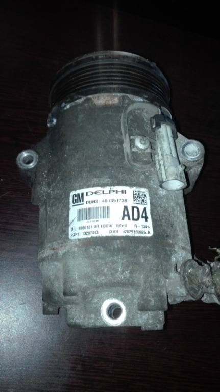 Compresor AC Opel Astra H, 1.7CDTI Z17DTR, cod piesa 13297443 ; 401351739 ; AD4