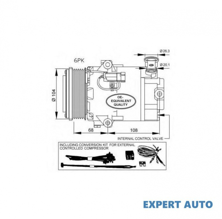 Compresor ac Opel ASTRA H Van (L70) 2004-2016 #3 13124751