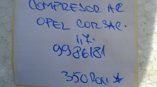 Compresor ac opel corsa c 1.7 cod 9986181
