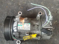 COMPRESOR AC Peugeot 206 / 306/ Citroen C4 1,6 HDI cod 9651910980, motor 9HY.