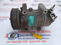 COMPRESOR AC PEUGEOT 206 CITROEN 1.4 1.6 BENZINA AN2003 .CODSD6V12