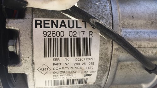 Compresor AC Renault Captur 1.2