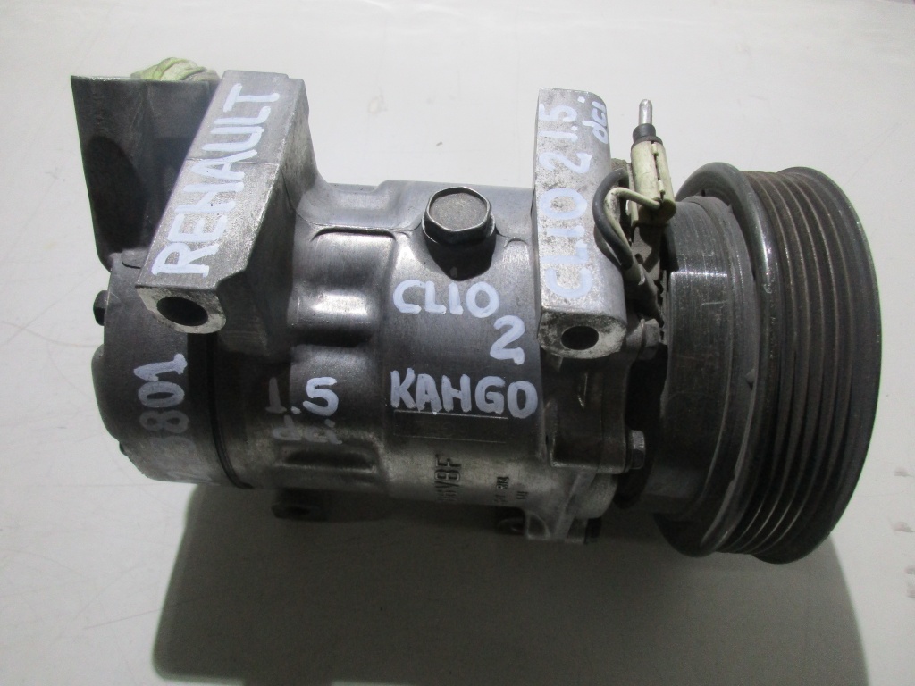COMPRESOR AC RENAULT CLIO 2 KANGOO 1.5 DCI COD-7700273801....