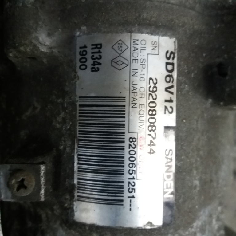 Compresor AC Renault Clio 3, 2007, 1.5DC