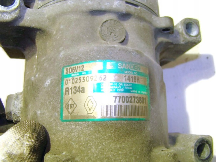 Compresor AC Renault Clio II, 1.5 DCi, 8