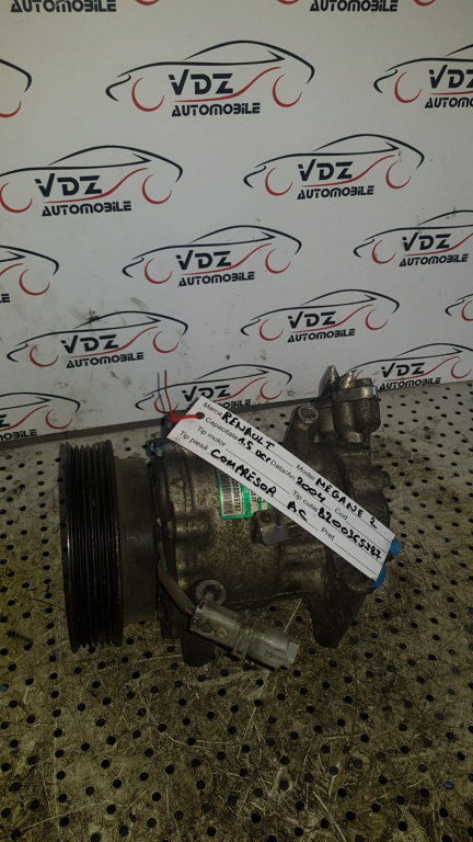 Compresor AC Renault Megane 2 1.5 dci An 2004 Cod 8200365787