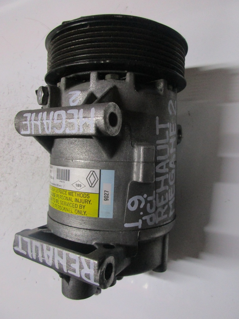 COMPRESOR AC RENAULT MEGANE 2 1.9 DCI COD-8200053264 01139027.....