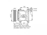 Compresor ac Renault MEGANE I Coupe (DA0/1_) 1996-2003 #3 1416