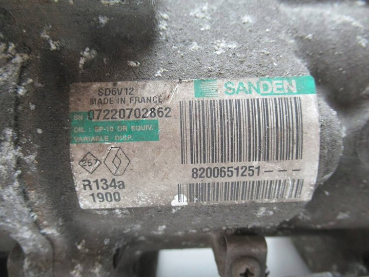Compresor AC Renault Modus, 1.5 DCi, 88 