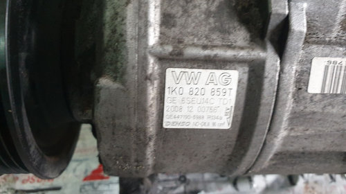 Compresor AC Skoda Octavia II 1.6i 102 cai motor CCSA cod piesa : 1K0820859T