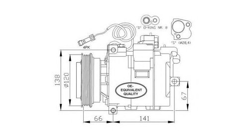 Compresor ac Volkswagen VW PASSAT Variant (3B