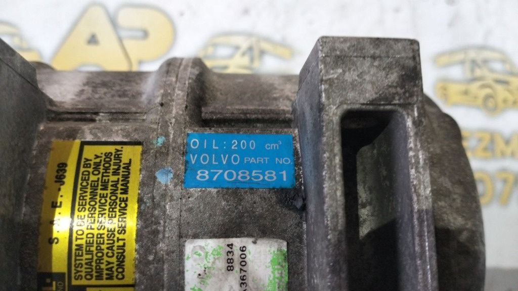 Compresor AC VOLVO S60 I (P24, 384) 2.0 
