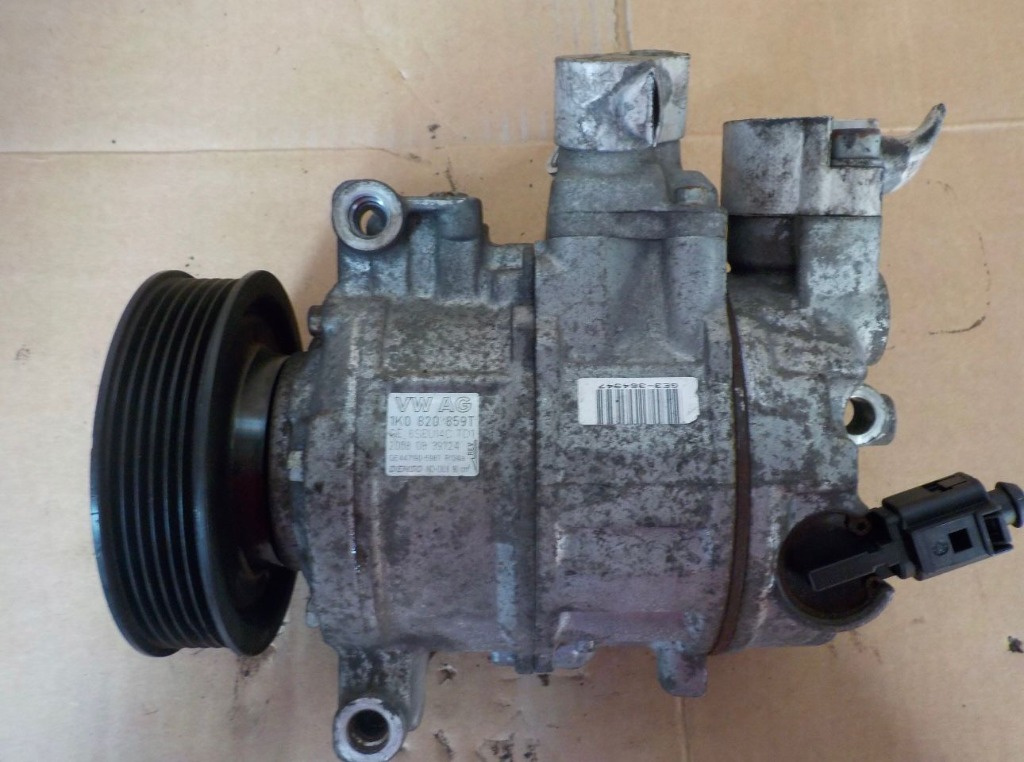Compresor ac VW 1.2 1.4 1.6 B 2004-2015 COD compresor clima 1K0820859T DENSO