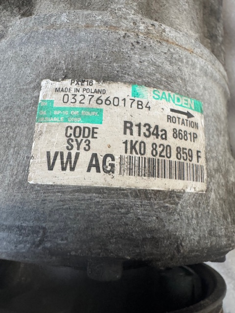-Compresor ac , VW Passat b6 , 2.0 tdi ,