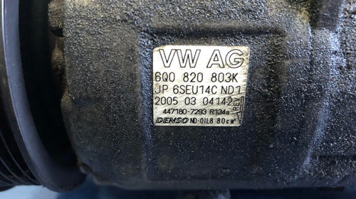 Compresor AC VW Polo 9N, 1.2 Benzina - 12V