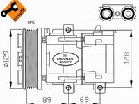 Compresor aer conditionat 32212 NRF pentru Ford Mondeo Ford Cougar Ford Transit