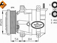 Compresor aer conditionat 32220 NRF pentru Chevrolet Lacetti Daewoo Kalos Daewoo Nubira Daewoo Lacetti Chevrolet Kalos Chevrolet Aveo