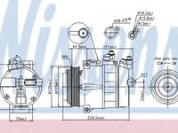 Compresor aer conditionat 89022 NISSENS pentru Mercedes-benz S-class Mercedes-benz Cl-class Mercedes-benz C-class Mercedes-benz Sprinter Mercedes-benz E-class Mercedes-benz Vito Mercedes-benz Slk Mercedes-benz V-class Mercedes-benz Clk