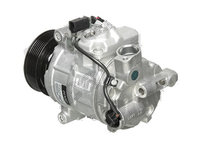 Compresor aer conditionat Audi A4 (B8), 2008-2015, motor 2.7 TDI, 140kw, 3.0 TDI, 155kw, diesel, A4/A4 Allroad (B8), 2008-2015, motorizare 3.0 TDI, 176kw, diesel, rola curea 100 mm, 6 caneluri, de tip Denso: 6SEU14C