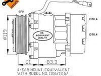 Compresor aer conditionat CITROËN XM Estate (Y3) (1989 - 1994) NRF 32040