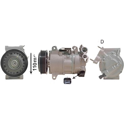 Compresor aer conditionat DS DS3 2015->2