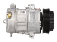 Compresor aer conditionat Fiat Punto Grande, 2005-2012, motor 1.3 MultiJet, 55kw/66kw, diesel, rola curea 110 mm, 6 caneluri, de tip Denso: 5SL12C