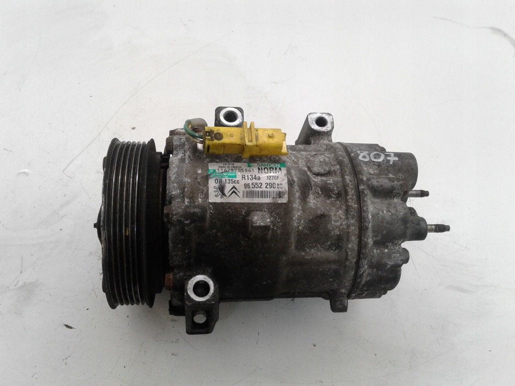 Compresor Aer Conditionat Fiat Scudo 2.0 JTd / Diesel Compresor AC 9655229080 136 cp 100 KW 2004 - 2009 Euro 4