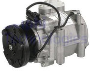 Compresor aer conditionat Ford Fiesta, 1995-2002, motor 1.3, 44kw, Fiesta, 2002-2008, 1.25, 51kw/55kw, 1.3, 51kw, benzina, rola curea 95 mm, 6 caneluri, Visteon tip: Scroll90v