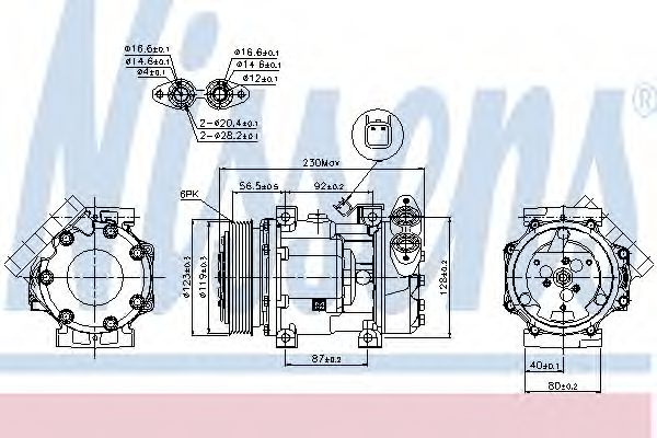 Compresor aer conditionat FORD FOCUS C-MAX (2003 -