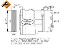 Compresor aer conditionat FORD GALAXY (WGR) (1995 - 2006) NRF 32033