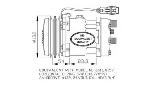 Compresor aer conditionat MAN F 2000 1994-201