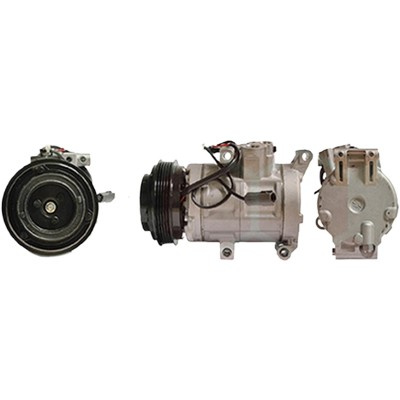 Compresor aer conditionat MAZDA 5 2010-> pentru 1.8 MZR, perioada 2010 2011 2012 2013 2014 2015 PIESA NOUA diametru admisie mm 18,3, Diametru evacuare mm 15,5, diametru fulie mm 115, cod compresor HS18