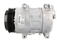 Compresor aer conditionat Mercedes Clasa A (W169), 2004-2012, motor A150/A160/A160 BlueEfficiency, 1.5, 70kw, benzina, rola curea 110 mm, 5 caneluri, de tip Denso: 6SEU16C