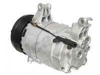 Compresor aer conditionat MINI MINI R50/R52/R53, 2001-2007, motor 1.6 66/85kw, 1.6 compresor 125/120/154/160kw, benzina Cooper S JCW, Cooper S/Cooper/One,, rola curea 105 mm, 6 caneluri, Delphi tip: CVC