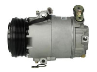 Compresor aer conditionat Opel Astra G, 1998-2009, motorizare 1.7 TD, 50kw/55kw, 2.0 DI, 60kw/2.0 DTI, 74kw, diesel, rola curea 105 mm, 6 caneluri, tip Delphi/Harrison: CVC