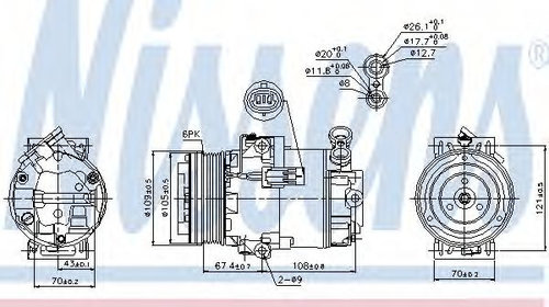 Compresor aer conditionat OPEL ZAFIRA B (A05)