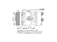 Compresor aer conditionat Peugeot BOXER platou / sasiu (244) 2001-2016 #2 32779