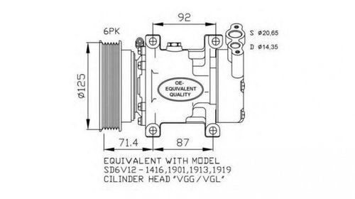 Compresor aer conditionat Renault SCENIC I (J