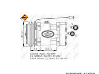 Compresor aer conditionat Volvo FL 10 1985-1998 #3 11104419