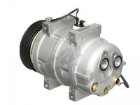 Compresor aer conditionat Volvo S60, 2000-2009, motorizare 2.0 T, 132kw, 2.3 T, 184kw, 2.4, 103kw/125kw, 2.4 T, 191kw, benzina, rola curea 119 mm, 6 caneluri, tip Valeo, tip Zexel: DKS-17CH