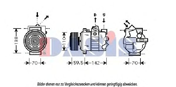 Compresor aer conditionat VW EOS (1F7, 1